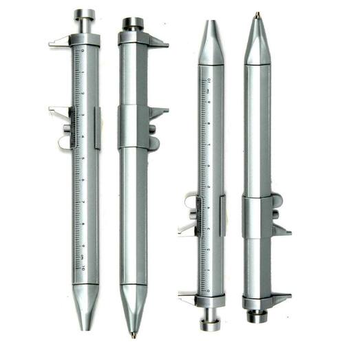 Plastic Multifunction Gelink Pen Vernier Caliber Roller Ball