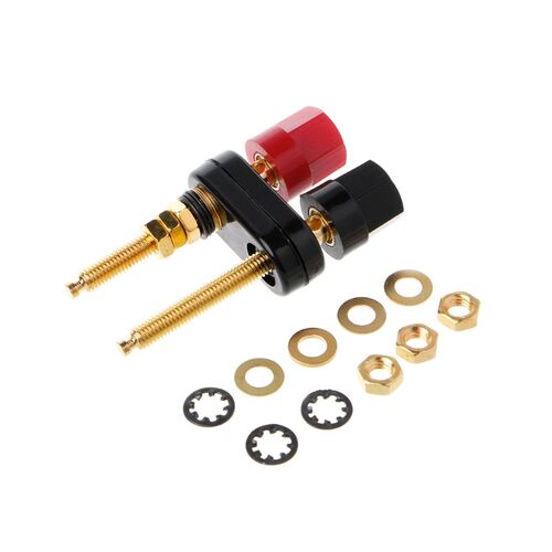 Gold Plated Banana Plug Connector Speaker Amplifier Extended