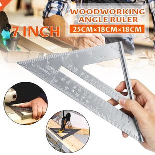 7inch Measurement Tool Square Ruler Aluminum Alloy Speed Pro