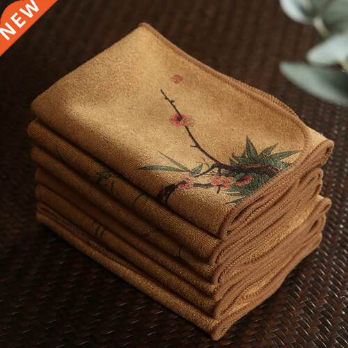 Painted Tea Towel Absorbent Rag Thickened Table Cleaning Te