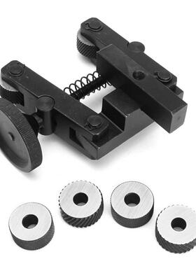 1Set Durable Knurling Tool Holder Linear Knurl Tools Lathe A