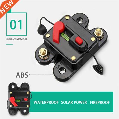 Thermal Resettable Fuse Circuit Breakers Flat Tubular 60A TO