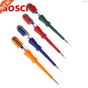 1Pc Colorful Portable Flat Screwdriver Electric Pen Utility