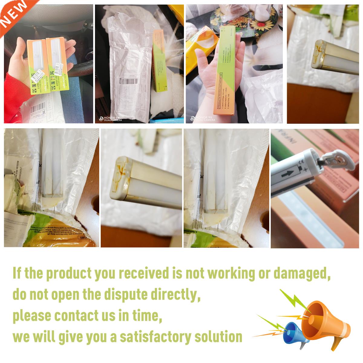 Motion Sensor Wireless LED Night Lights Bedroom Decor Light