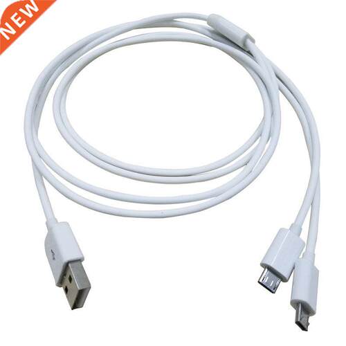 2in 1 USB 2.0 A male to 2 Micro 5 pin data charging cable 1
