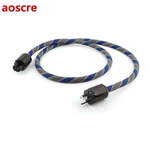 D503 HI-End US AC Power Cable 3pins US Plug Power Cord Audio