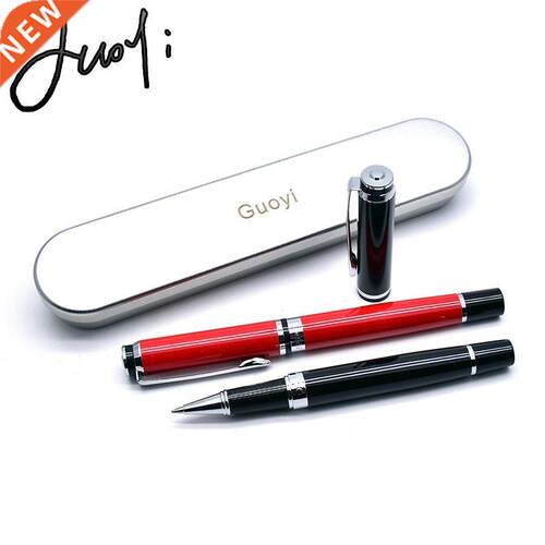 Guoyi Q0 Heavy feel Steel shell Gel pen Metal high end bu