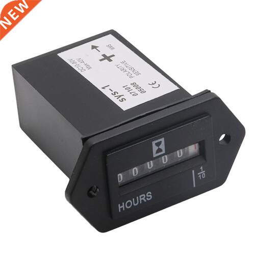 DC10V~80V Truck Tractor Diesel Outboard Engine Hour Meter Re