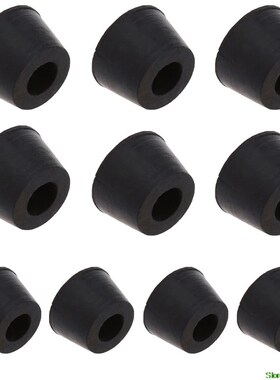 20 Pcs Rubber Instrument Case Non-slip Cabinet Box Foot Bump