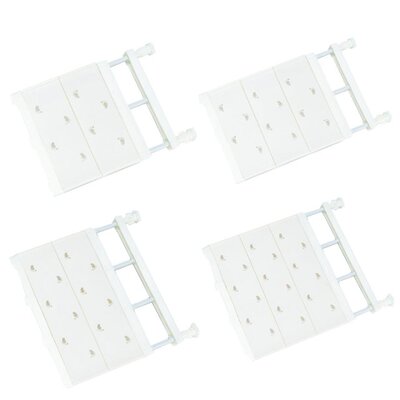 Closet Tension Shelf Cupboard Expandable Shelves for Placing