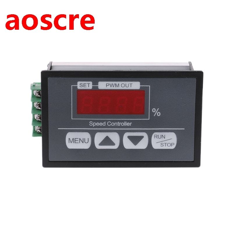 6-60V PWM DC Motor Speed Controller With Digital Display Pan