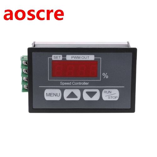 6-60V PWM DC Motor Speed Controller With Digital Display Pan