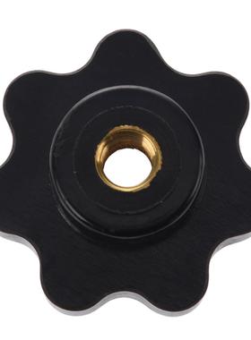 M10 Female Threaded 7 Lobes Through Hole Grip Clamping Knob