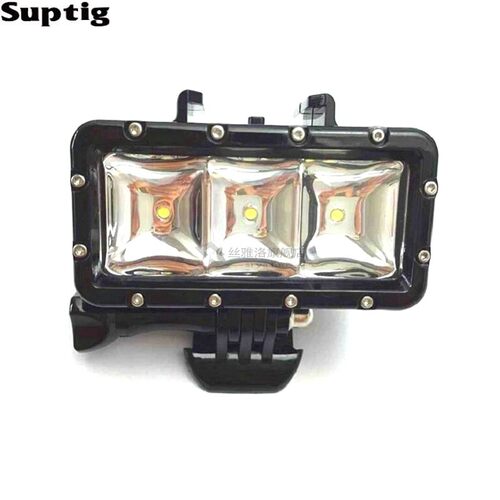 Waterproof LED light nderwater Light Diving+Battery GoPro H