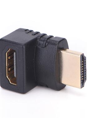 1PC 90 Degree HDTV 1080P HDMI Cable Connector HDMI V1.4 Righ