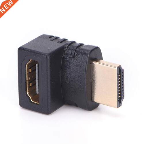 1PC 90 Degree HDTV 1080P HDMI Cable Connector HDMI V1.4 Righ