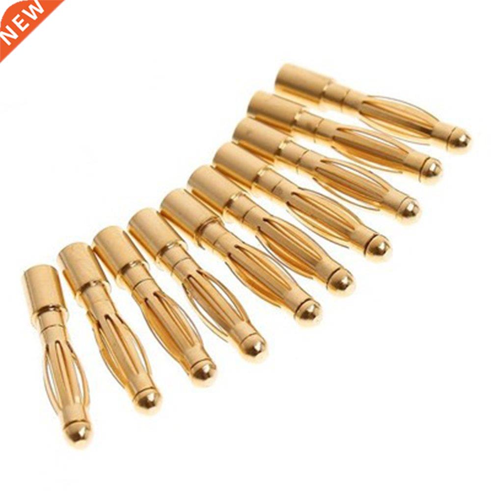 2.0mm 2mm Gold Bullet Connector Battery ESC Plug (Pack of 20