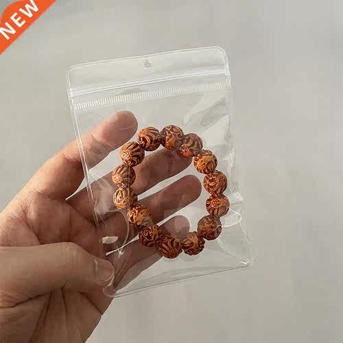 100Pcs 25 Wires PVC Clear Perforated Thickened Storage Gift