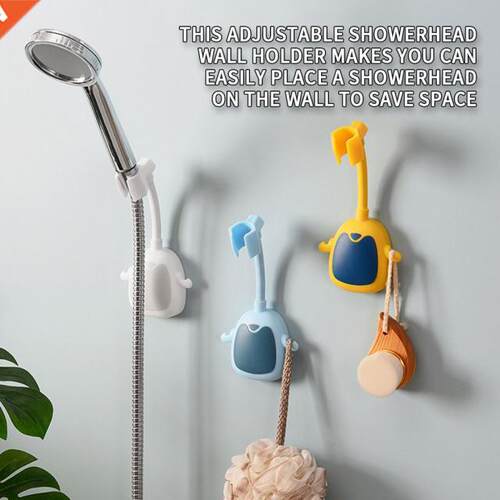Adjustable Shower Hol Stand Bathroom Plastic Shower Head