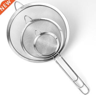 Fine Mesh Stainless Steel Strainer Sieve Juice Egg Filter Co