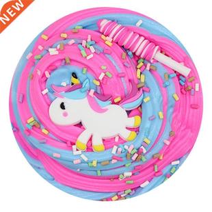 60ml Color nicorn Fluffy Slime Glue Butter Modelling Slimes