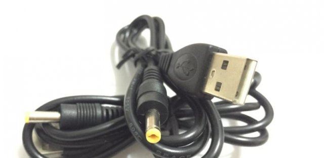 USB to DC4.0 MM * 1.7 Charging Cable Direct-current Line All