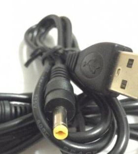 USB to DC4.0 MM * 1.7 Charging Cable Direct-current Line All