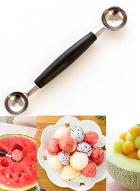 Double-end Melon Scoop Stalinless Steel Fruit Spoon Baller