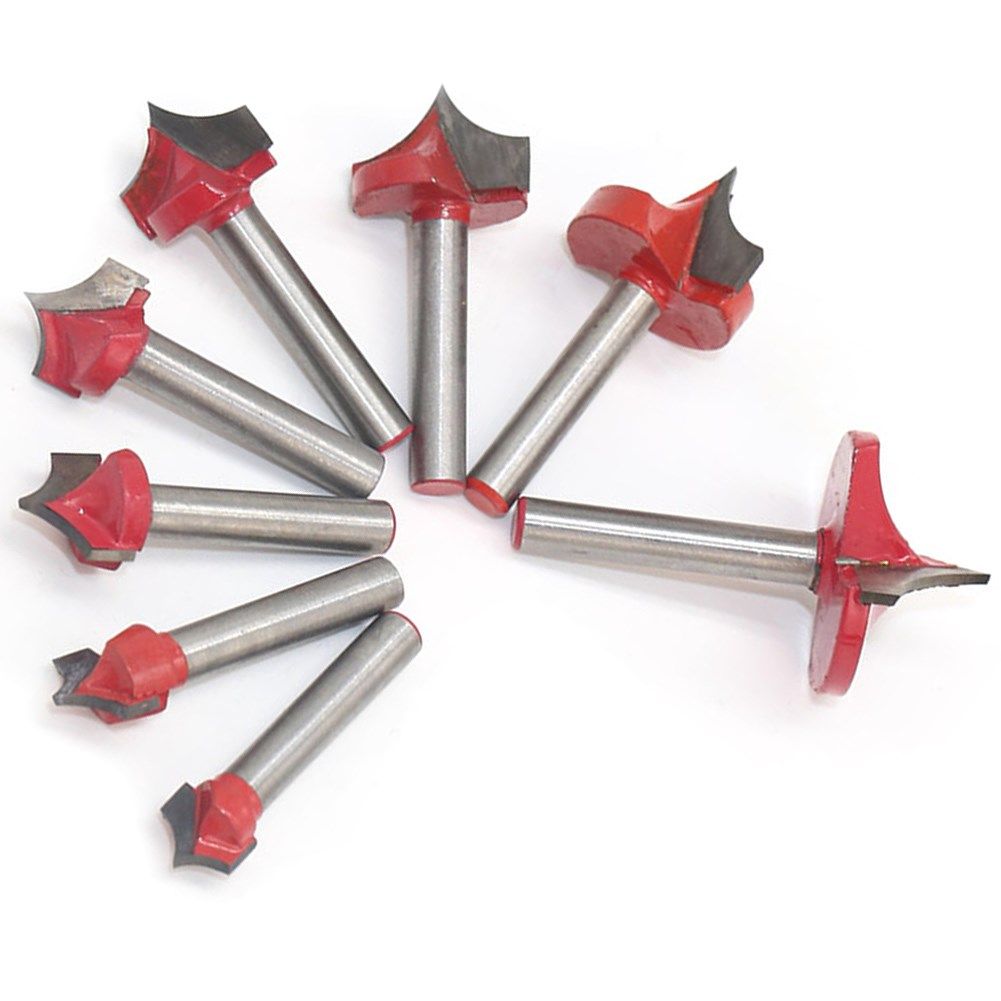 milling cutter tool 6 handle double-edged cutting design eng