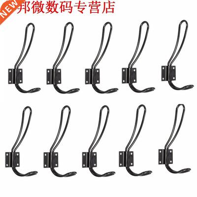 10 stks Ijzer Keuken Deur Wandmontage Haak Handdoek Kleding