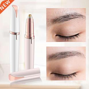 Painless Electric Brow Trimmer Eyebrow Razor Shaver Hair Rem