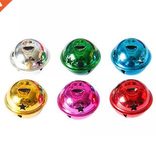 New 10Pcs/lot Mix Color Small Jingle Bells 30mm Copper Bells