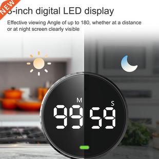 Magnetic Digital Timer For Kitchen Cooking Shower Study Stop