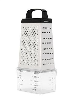 lack/White Random 4 Sided lades Cheese Vegetales Grater C