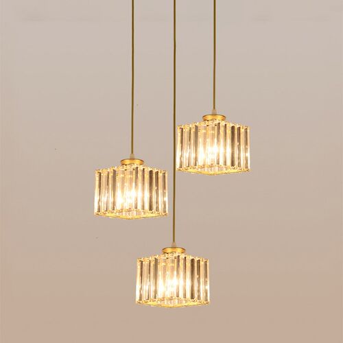 Modern Crystal Led Hanging Light Chandelier Lighting for Din