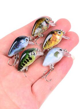Aorace 30mm 2g Crazy wobbler Mini Topwater Crankbait Artific