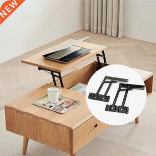 1 Set 2pcs Folding Spring Tea Tale Hinge Furniture Lift Up