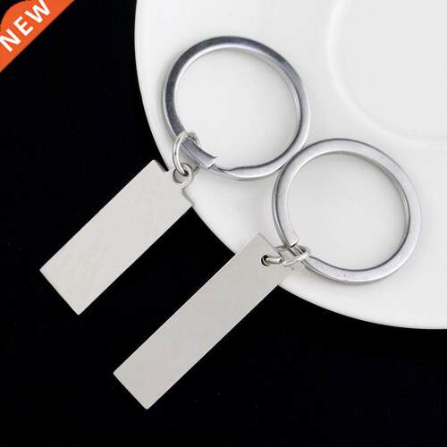 Personalized Customize Engraved Tags Keychain Stainless Ste