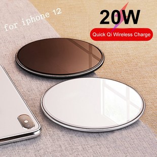 20W Fast Qi Wireless Charger For iPhone 12 11 Pro X/XS Max X