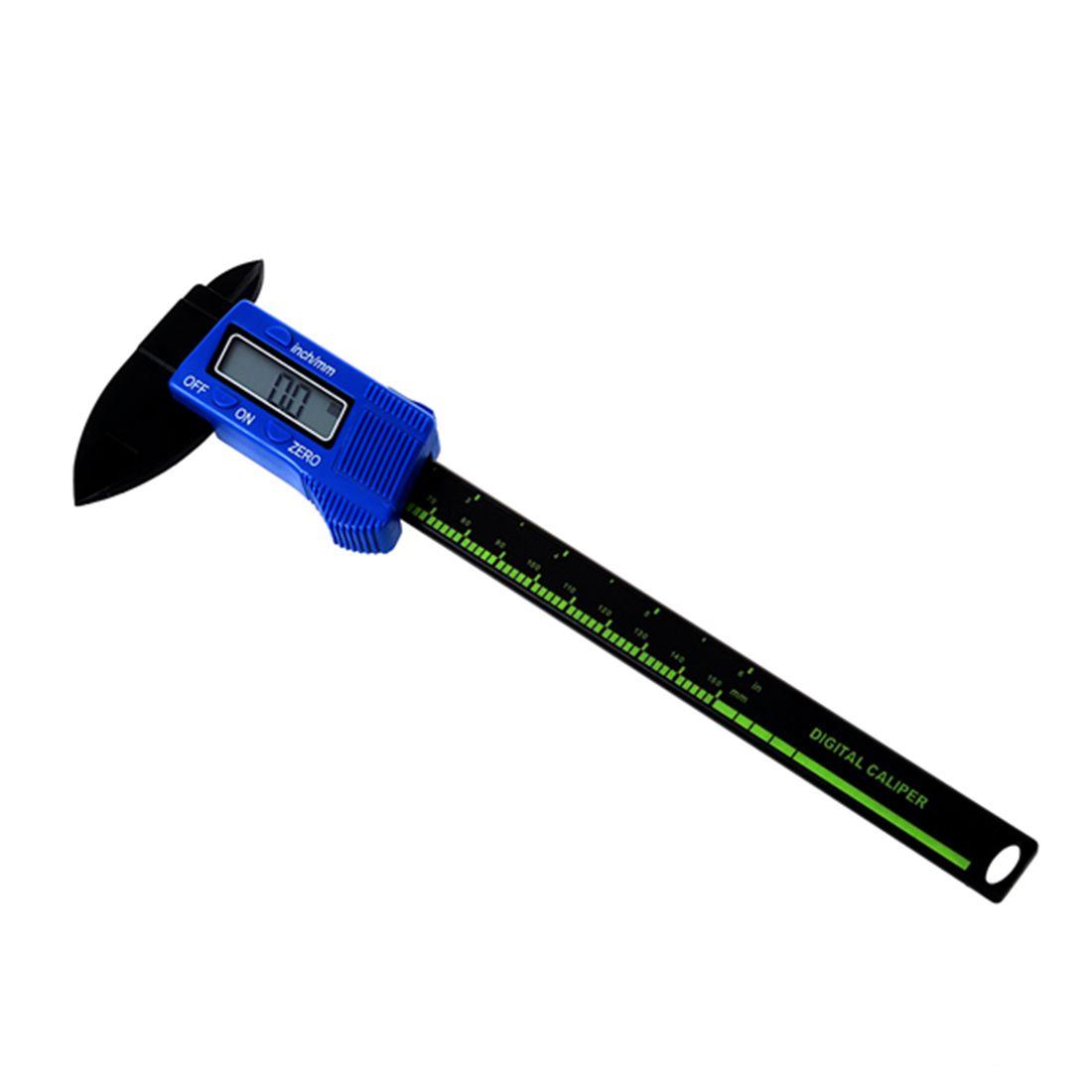 150mm LCD Electronic Vernier Caliper (blue plastic)