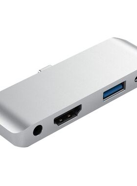 USB Hub Aluminum Alloy Type-c 4K for Strong Compatibility A