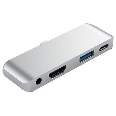 USB Hub Aluminum Alloy Type-c 4K for Strong Compatibility A