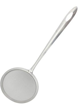 Oil Strainer Stainless Steel Flour Filter with Extended Hand