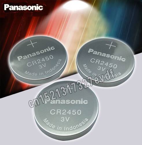 2PCS Original CR2450 CR 2450 3V Lithium Button Cell Battery