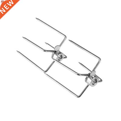 Fourchettes pour Barbecue broche inox quatre griffes fourche