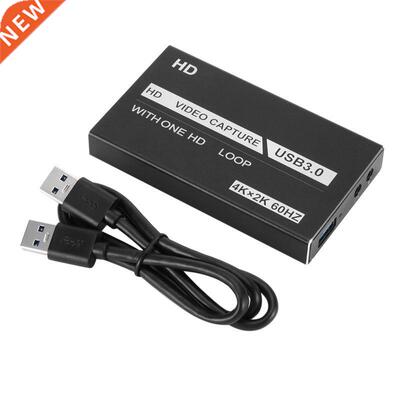 4K/60Hz HDMI-Compatible To USB 3.0 Video Capture Card Live V