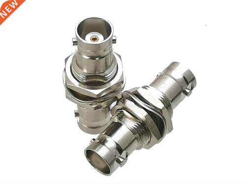 1Pcs BNC Female jack Nut to BNC Female jack Nut Bulkhead RF