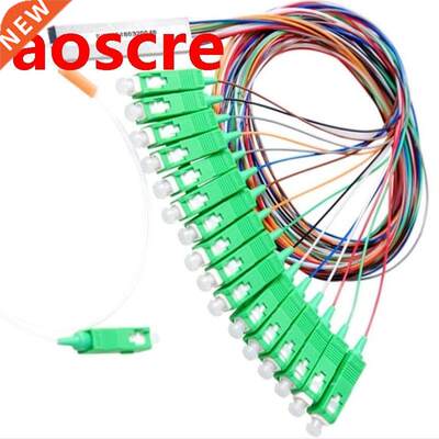 10pcs/Lot Single Mode Fiber Optical G657A1 PVC 1.0m FTTH 0.9