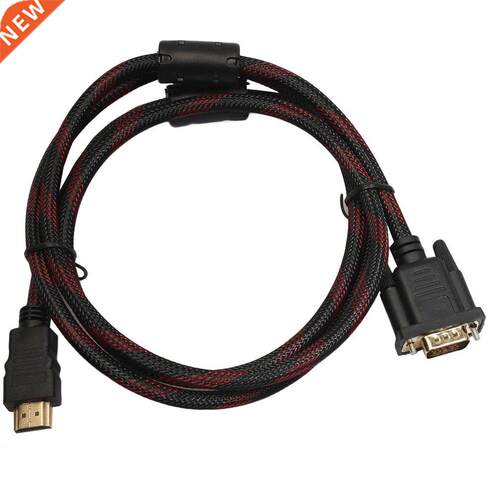 HDMI-compatible To VGA Data Connector Adapter Converter Cabl