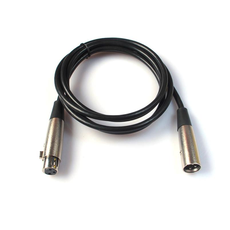 BrandD3 600cm XLR 3pin Male to Female Shielded Microphone Au